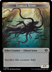 Eldrazi Scion // Spirit (0058) Double-Sided Token [Commander Masters Tokens] | Gear Gaming Fayetteville
