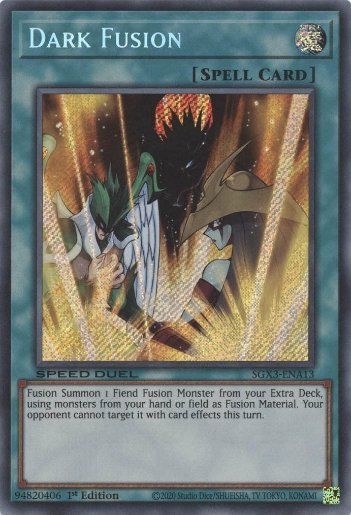 Dark Fusion [SGX3-ENA13] Secret Rare | Gear Gaming Fayetteville