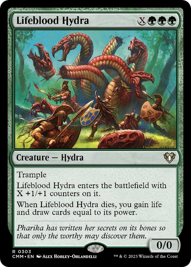 Lifeblood Hydra [Commander Masters] | Gear Gaming Fayetteville