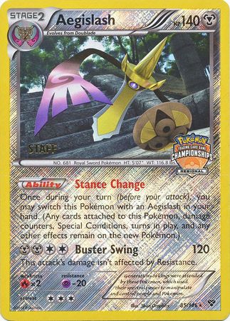 Aegislash (85/146) (Regional Championship Promo Staff) [XY: Base Set] | Gear Gaming Fayetteville