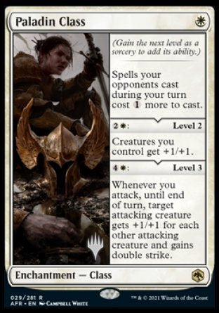 Paladin Class (Promo Pack) [Dungeons & Dragons: Adventures in the Forgotten Realms Promos] | Gear Gaming Fayetteville