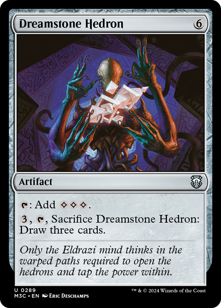 Dreamstone Hedron (Ripple Foil) [Modern Horizons 3 Commander] | Gear Gaming Fayetteville