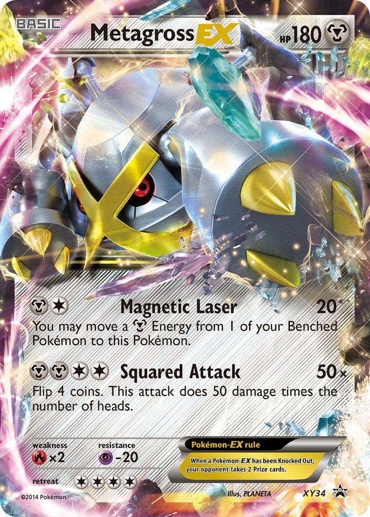 Metagross EX (XY34) [XY: Black Star Promos] | Gear Gaming Fayetteville