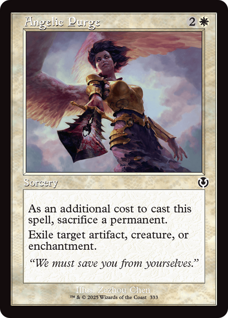 Angelic Purge (Retro Frame) [Innistrad Remastered] | Gear Gaming Fayetteville