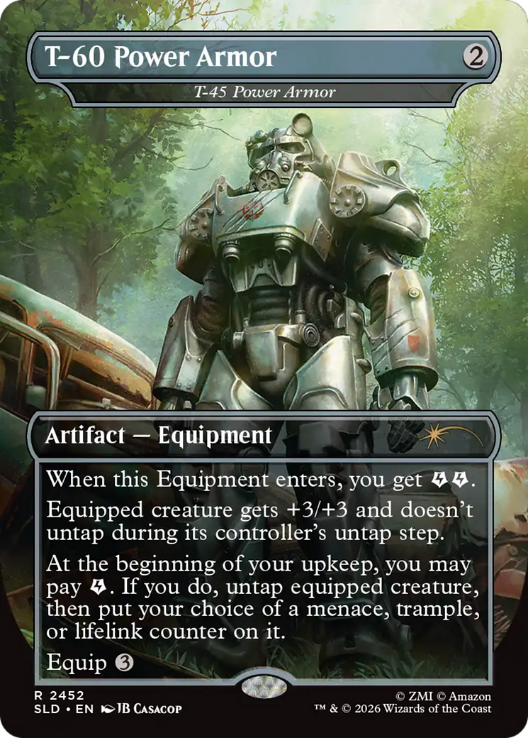 T-60 Power Armor - T-45 Power Armor [Secret Lair Drop Series] | Gear Gaming Fayetteville