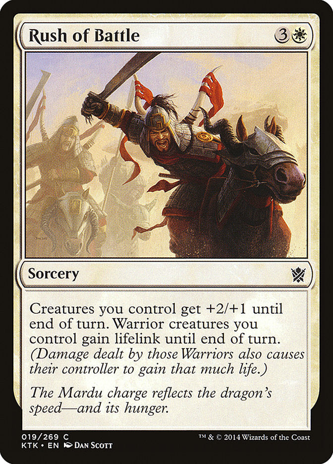 Rush of Battle [Khans of Tarkir] | Gear Gaming Fayetteville