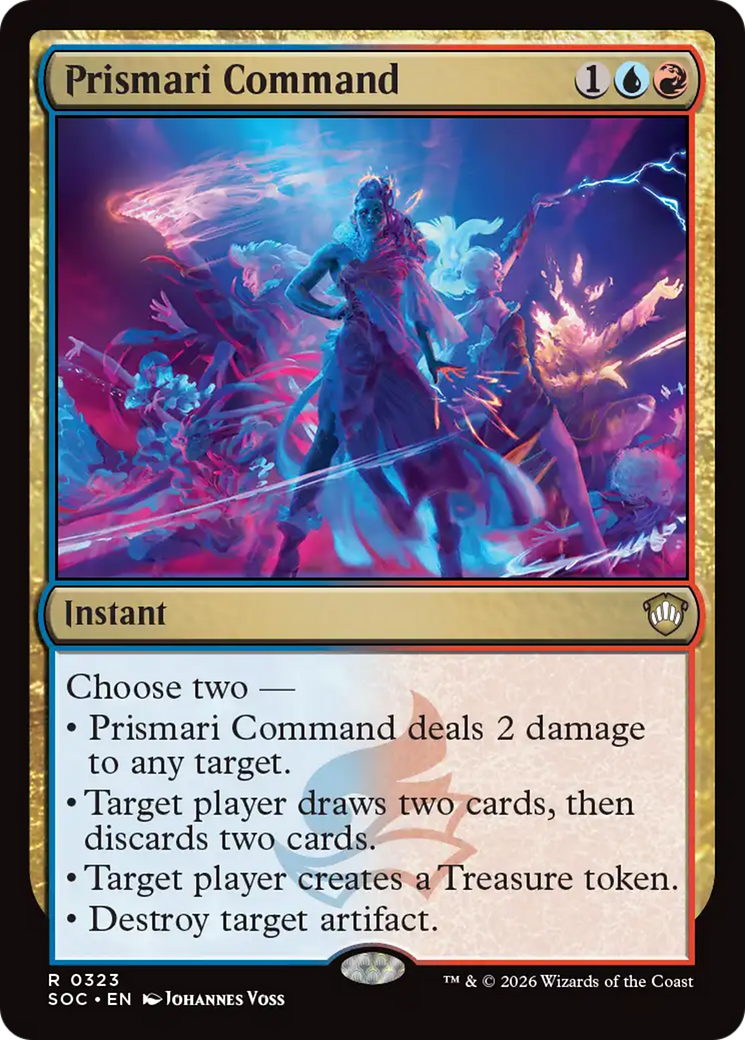 Prismari Command [Secrets of Strixhaven Commander] | Gear Gaming Fayetteville