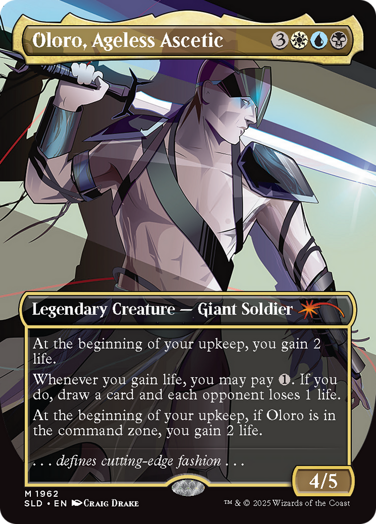 Oloro, Ageless Ascetic (Rainbow Foil) [Secret Lair Drop Series] | Gear Gaming Fayetteville