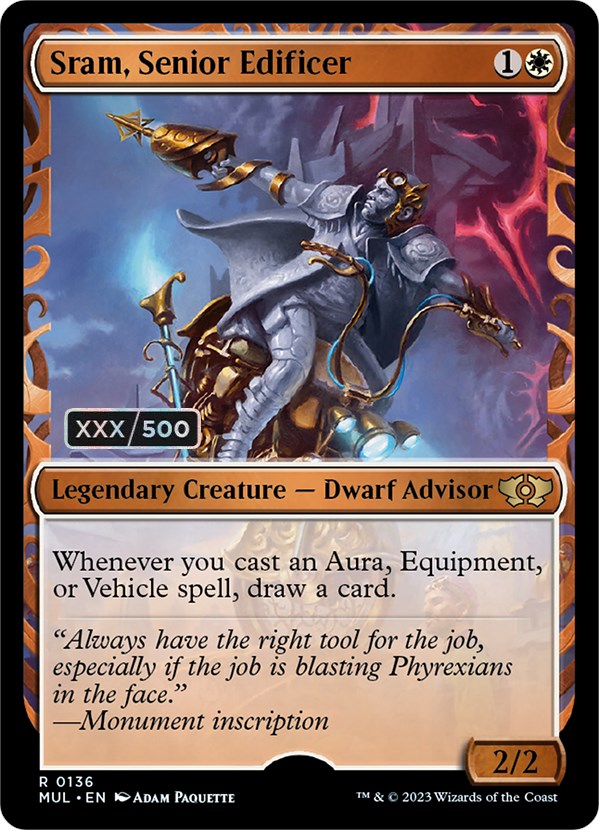 Sram, Senior Edificer (Serialized) [Multiverse Legends] | Gear Gaming Fayetteville