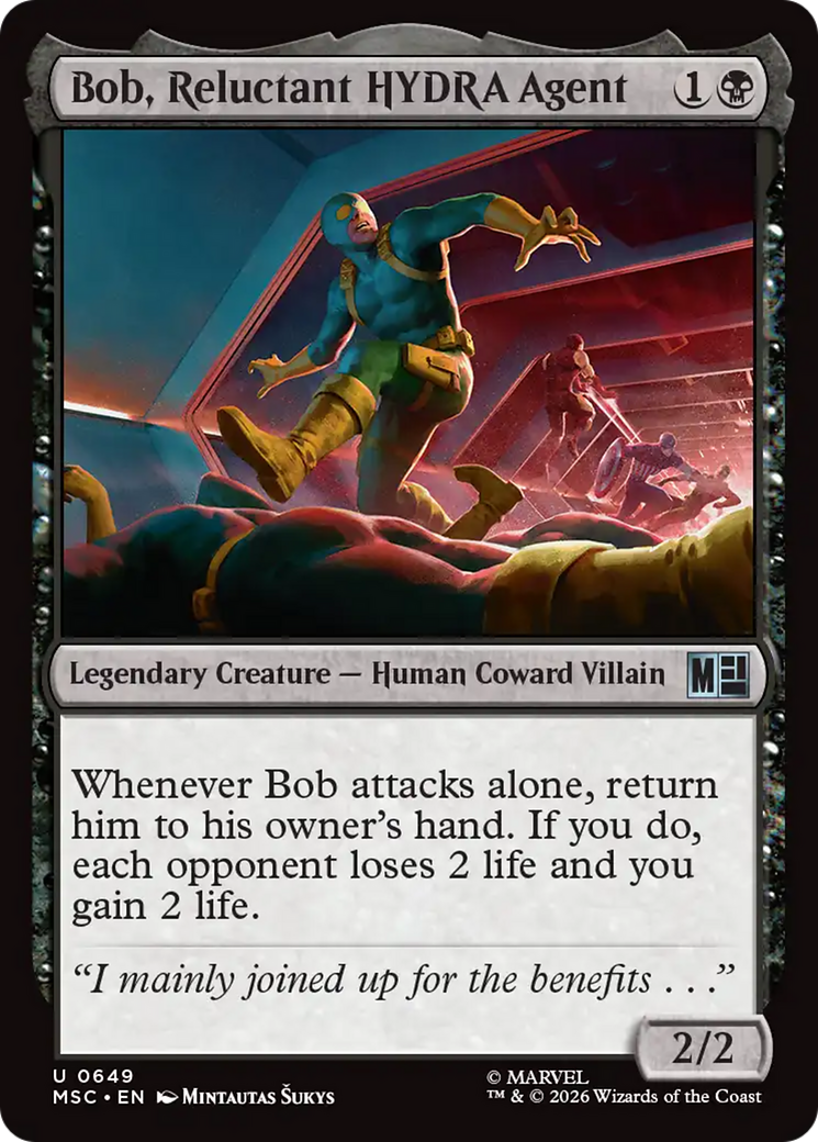 Bob, Reluctant HYDRA Agent [Marvel Super Heroes Commander] | Gear Gaming Fayetteville