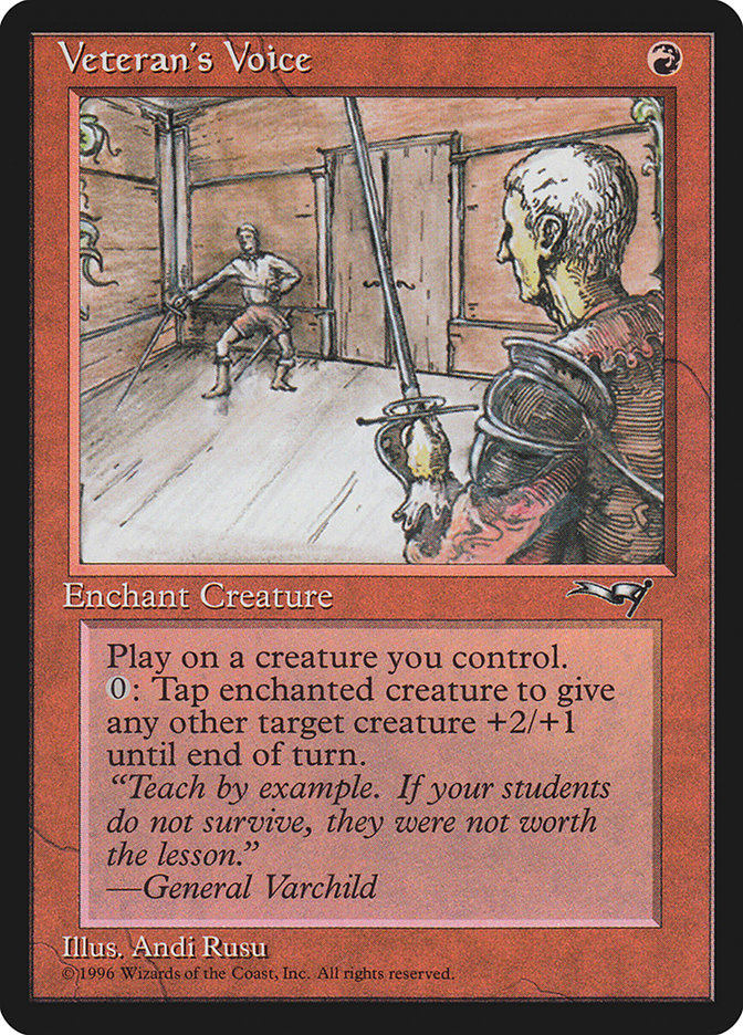 Veteran's Voice (Double Doors) [Alliances] | Gear Gaming Fayetteville
