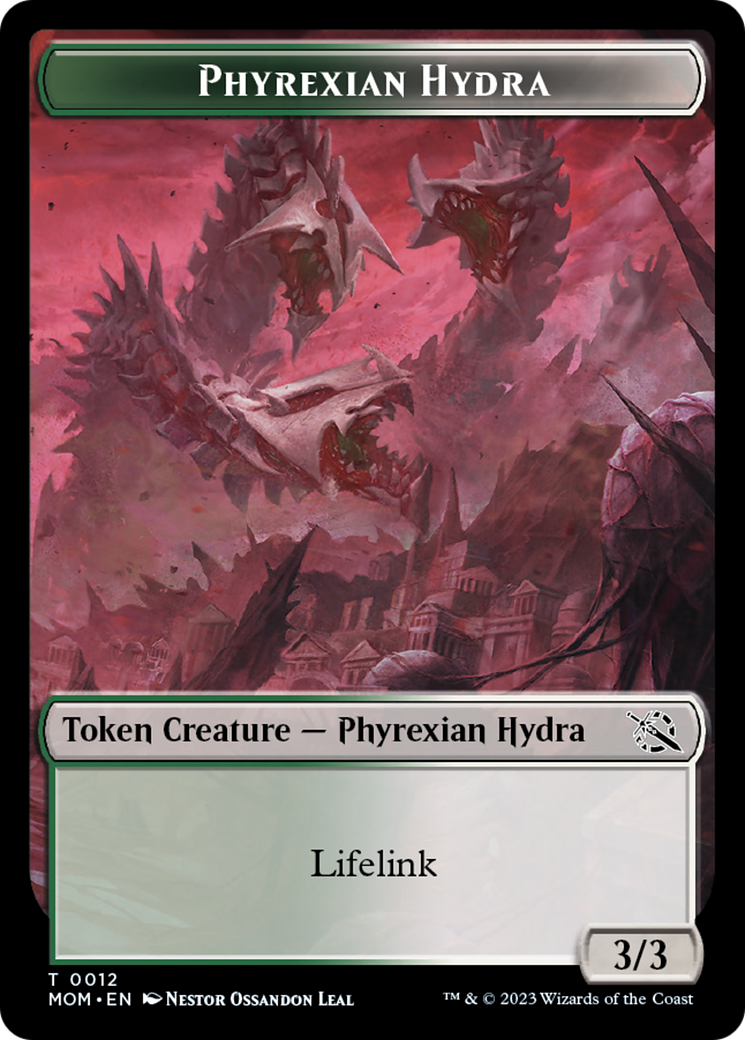 Phyrexian Hydra Token (12) [March of the Machine Tokens] | Gear Gaming Fayetteville