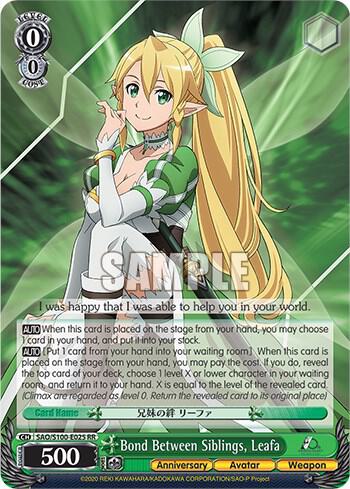 Bond Between Siblings, Leafa - [Sword Art Online Animation 10th Anniversary] | Gear Gaming Fayetteville