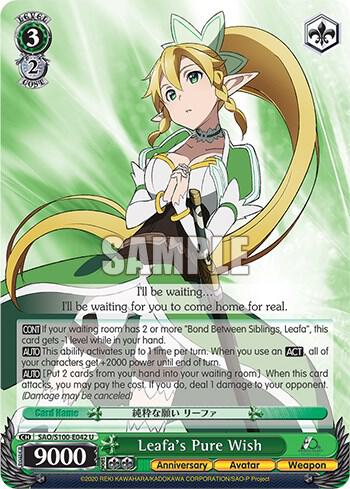 Leafa's Pure Wish - [Sword Art Online Animation 10th Anniversary] | Gear Gaming Fayetteville