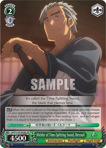 Wielder of Time-Splitting Sword, Bercouli (SR) - [Sword Art Online Animation 10th Anniversary] | Gear Gaming Fayetteville