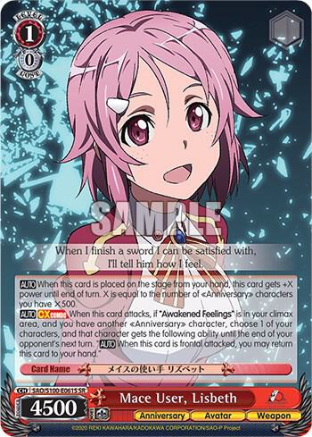 Mace User, Lisbeth (SR) - [Sword Art Online Animation 10th Anniversary] | Gear Gaming Fayetteville