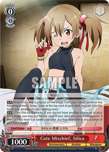 Cute Mischief, Silica (SR) - [Sword Art Online Animation 10th Anniversary] | Gear Gaming Fayetteville