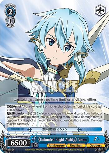 "Unlimited Flight Ability" Sinon (SR) - [Sword Art Online Animation 10th Anniversary] | Gear Gaming Fayetteville