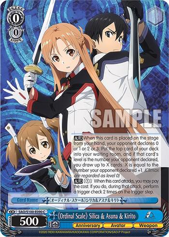 "Ordinal Scale" Silica & Asuna & Kirito - [Sword Art Online Animation 10th Anniversary] | Gear Gaming Fayetteville
