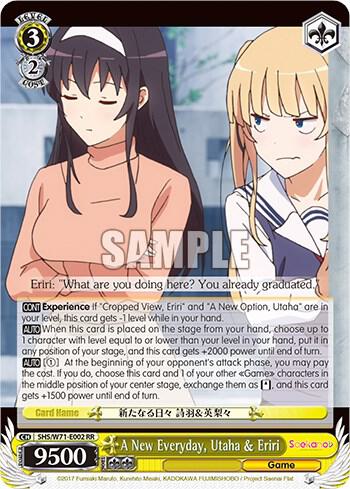 A New Everyday, Utaha & Eriri - [Saekano How to Raise a Boring Girlfriend. flat] | Gear Gaming Fayetteville