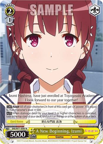 A New Beginning, Izumi - [Saekano How to Raise a Boring Girlfriend. flat] | Gear Gaming Fayetteville