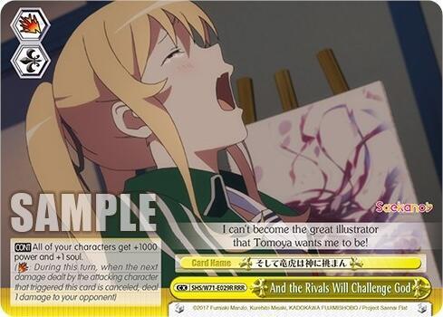 And the Rivals Will Challenge God (RRR) - [Saekano How to Raise a Boring Girlfriend. flat] | Gear Gaming Fayetteville