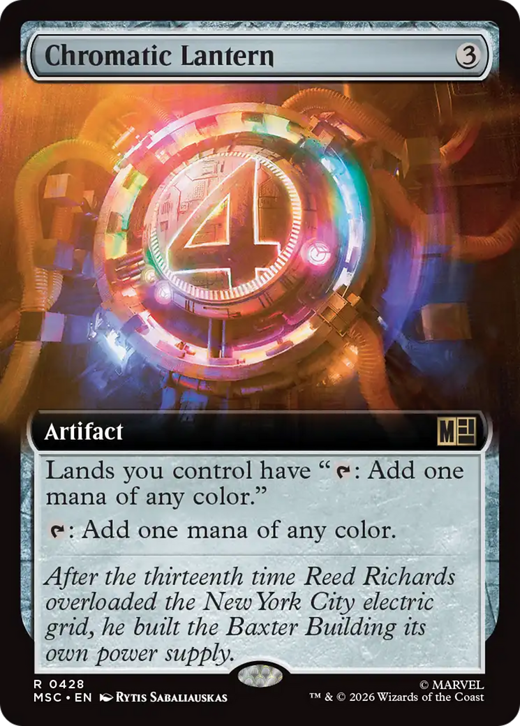 Chromatic Lantern (Extended Art) [Marvel Super Heroes Commander] | Gear Gaming Fayetteville