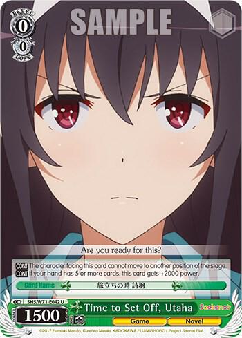 Time to Set Off, Utaha - [Saekano How to Raise a Boring Girlfriend. flat] | Gear Gaming Fayetteville