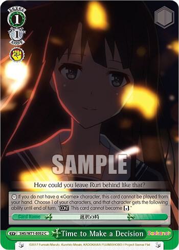Time to Make a Decision - [Saekano How to Raise a Boring Girlfriend. flat] | Gear Gaming Fayetteville