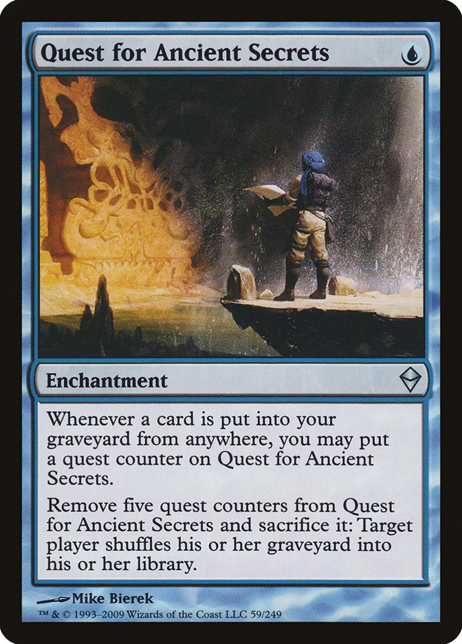 Quest for Ancient Secrets [Zendikar] | Gear Gaming Fayetteville