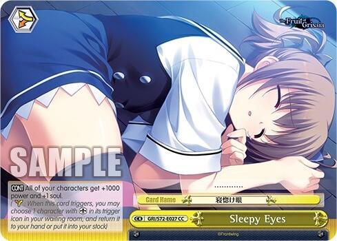 Sleepy Eyes - [The Fruit of Grisaia] | Gear Gaming Fayetteville