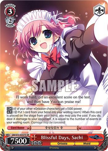 Blissful Days, Sachi (SR) - [The Fruit of Grisaia] | Gear Gaming Fayetteville