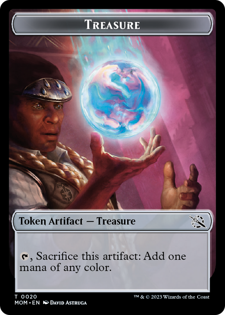 Treasure Token [March of the Machine Tokens] | Gear Gaming Fayetteville