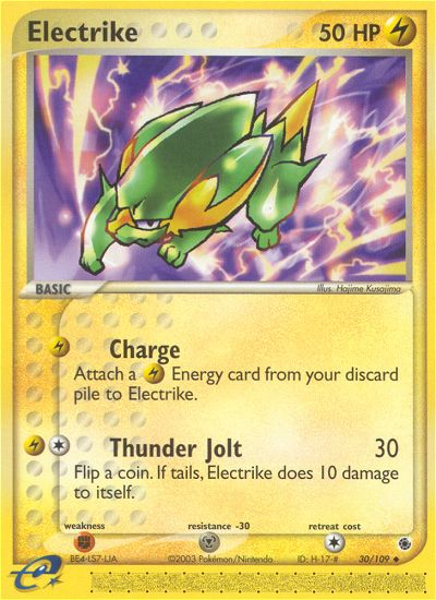 Electrike (30/109) [EX: Ruby & Sapphire] | Gear Gaming Fayetteville