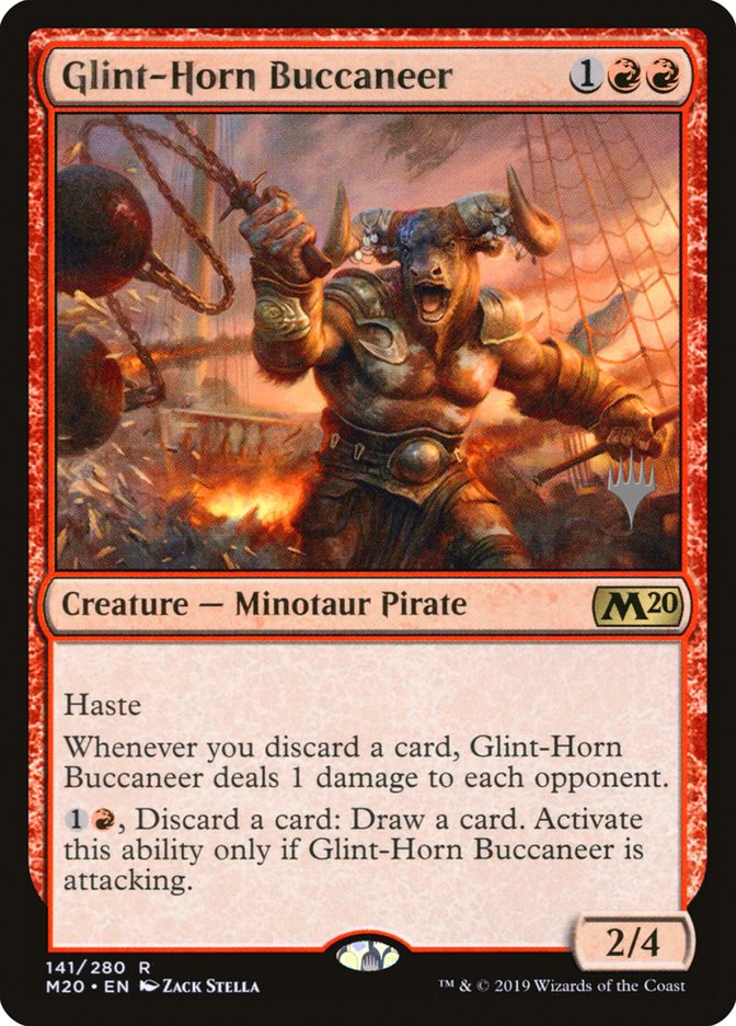 Glint-Horn Buccaneer (Promo Pack) [Core Set 2020 Promos] | Gear Gaming Fayetteville