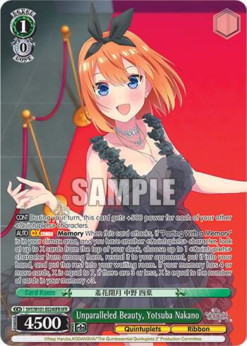 Unparalleled Beauty, Yotsuba Nakano (OFR) - [The Quintessential Quintuplets Movie] | Gear Gaming Fayetteville