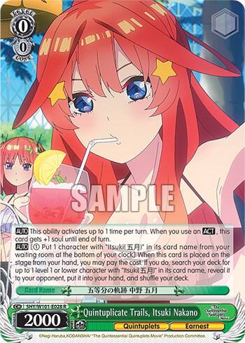 Quintuplicate Trails, Itsuki Nakano - [The Quintessential Quintuplets Movie] | Gear Gaming Fayetteville