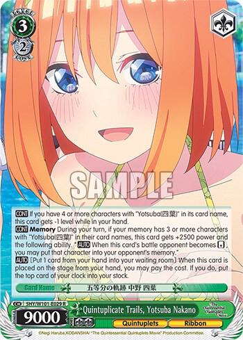 Quintuplicate Trails, Yotsuba Nakano - [The Quintessential Quintuplets Movie] | Gear Gaming Fayetteville