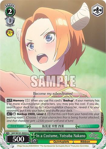 In a Costume, Yotsuba Nakano - [The Quintessential Quintuplets Movie] | Gear Gaming Fayetteville