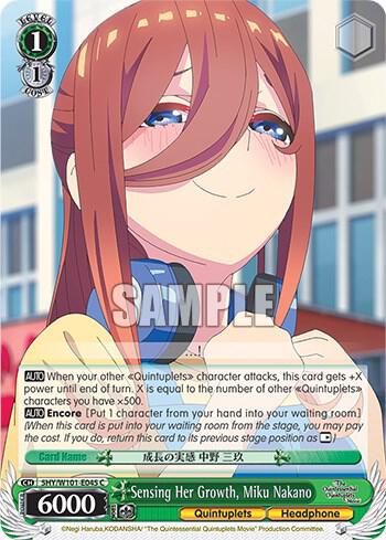 Sensing Her Growth, Miku Nakano - [The Quintessential Quintuplets Movie] | Gear Gaming Fayetteville