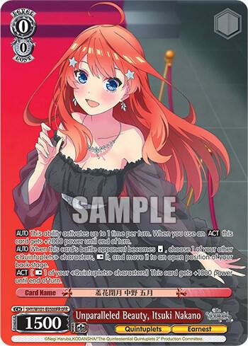 Unparalleled Beauty, Itsuki Nakano (OFR) - [The Quintessential Quintuplets Movie] | Gear Gaming Fayetteville