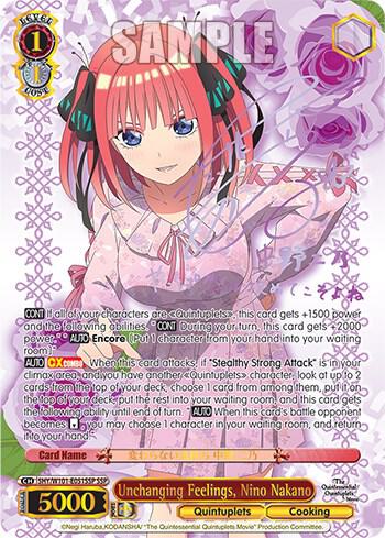 Unchanging Feelings, Nino Nakano (SSP) - [The Quintessential Quintuplets Movie] | Gear Gaming Fayetteville