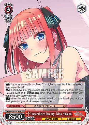 Unparalleled Beauty, Nino Nakano - [The Quintessential Quintuplets Movie] | Gear Gaming Fayetteville