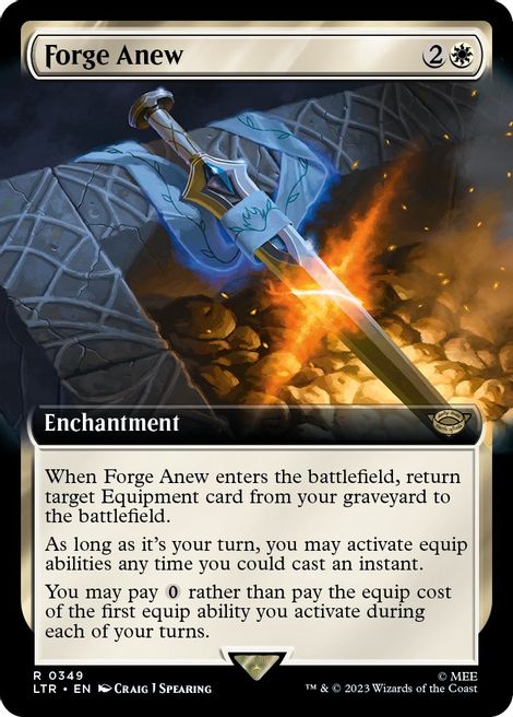 Forge Anew (Extended Art) [The Lord of the Rings: Tales of Middle-Earth] | Gear Gaming Fayetteville