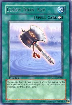 Lucky Iron Axe [FOTB-EN037] Rare | Gear Gaming Fayetteville