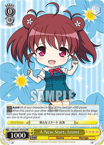 A New Start, Izumi (Foil) - [Saekano How to Raise a Boring Girlfriend. flat] | Gear Gaming Fayetteville