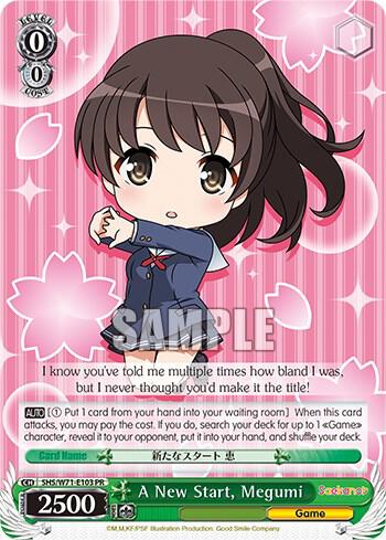 A New Start, Megumi - [Saekano How to Raise a Boring Girlfriend. flat] | Gear Gaming Fayetteville