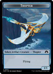 Phyrexian Germ // Thopter Double-Sided Token [Modern Horizons 3 Tokens] | Gear Gaming Fayetteville