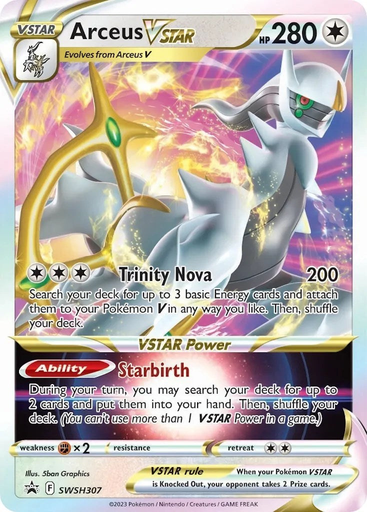 Arceus VSTAR (SWSH307) [Sword & Shield: Black Star Promos] | Gear Gaming Fayetteville