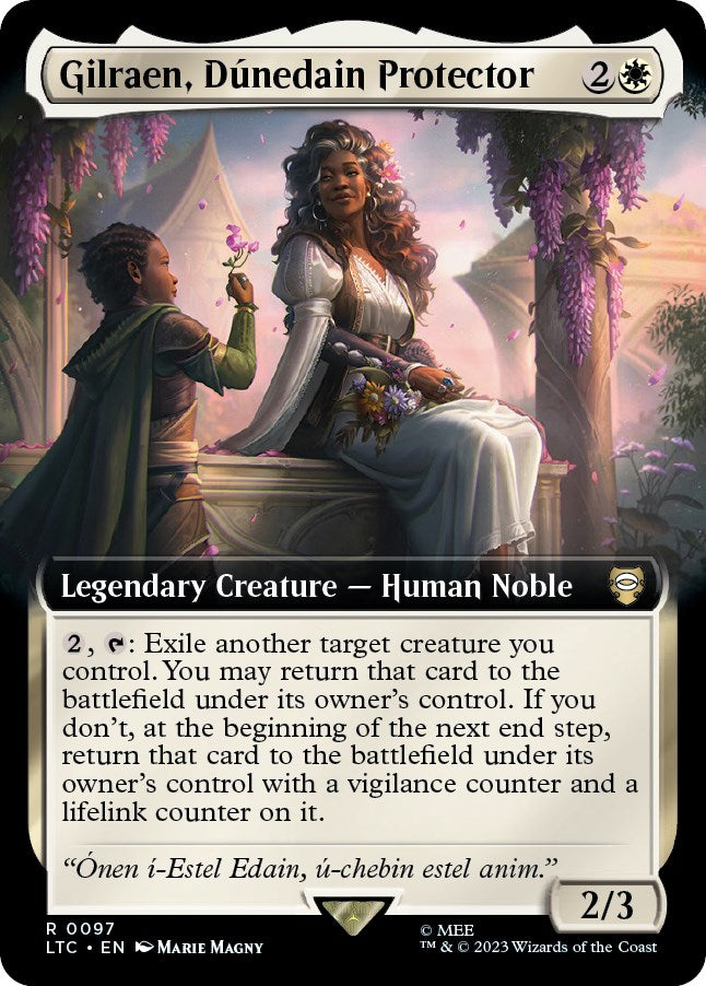 Gilraen, Dunedain Protector (Extended Art) [The Lord of the Rings: Tales of Middle-Earth Commander] | Gear Gaming Fayetteville
